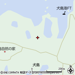 岡山県岡山市東区犬島291周辺の地図