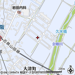三重県松阪市大津町262-18周辺の地図