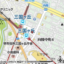 堺みくに・法律事務所周辺の地図