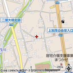 広島県福山市加茂町上加茂106周辺の地図