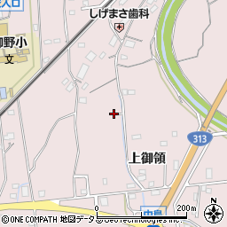 広島県福山市神辺町上御領60周辺の地図