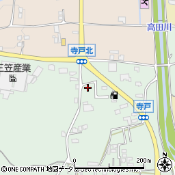 奈良県北葛城郡広陵町寺戸23周辺の地図