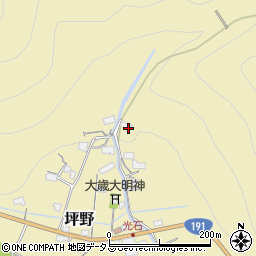 広島県山県郡安芸太田町坪野170周辺の地図