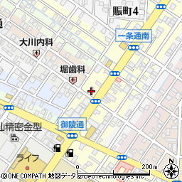 大阪府堺市堺区一条通3-2周辺の地図