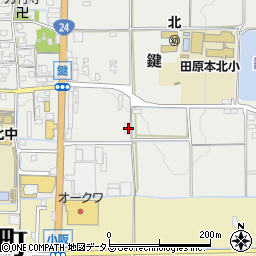 奈良県磯城郡田原本町鍵140周辺の地図