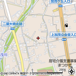 広島県福山市加茂町上加茂105周辺の地図