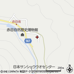 三重県名張市赤目町長坂692周辺の地図