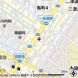 大阪府堺市堺区一条通4-10周辺の地図