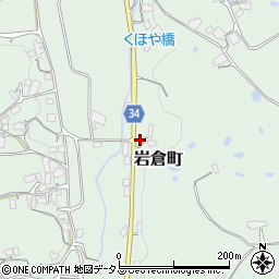 岡山県井原市岩倉町周辺の地図