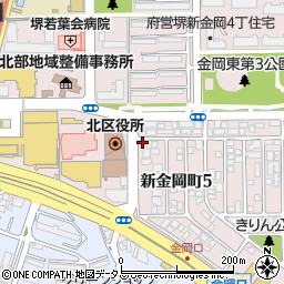 福田歯科新金岡診療所周辺の地図