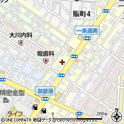 大阪府堺市堺区一条通3周辺の地図