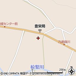 広島県東広島市豊栄町乃美3267-1周辺の地図