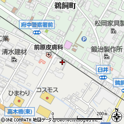 広島県府中市高木町179周辺の地図