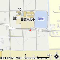 奈良県磯城郡田原本町鍵31-6周辺の地図