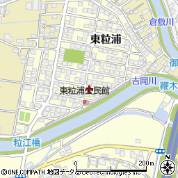岡山県倉敷市東粒浦8-14周辺の地図