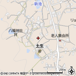 広島県府中市土生町周辺の地図