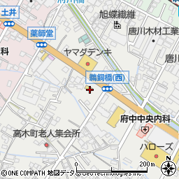 広島県府中市高木町367周辺の地図
