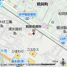 広島県府中市高木町189周辺の地図