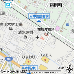 広島県府中市高木町191周辺の地図