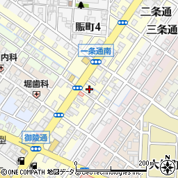 大阪府堺市堺区一条通6-2周辺の地図