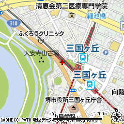 山野愛子どろんこ美容クレスティサロン三国ヶ丘駅前店周辺の地図
