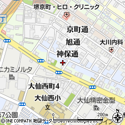 奧野恵文堂周辺の地図