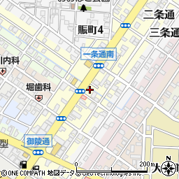 大阪府堺市堺区一条通6-5周辺の地図