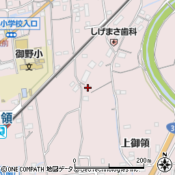 広島県福山市神辺町上御領56周辺の地図