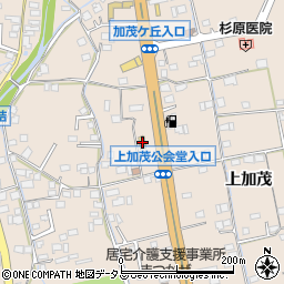 セブンイレブン福山加茂店周辺の地図
