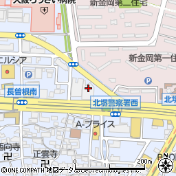 スギ薬局　新金岡店周辺の地図