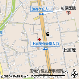 セブンイレブン福山加茂店周辺の地図