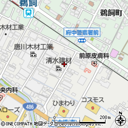 広島県府中市高木町226周辺の地図