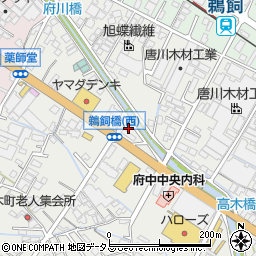 角児玉石油株式会社　セルフ府中ＳＳ周辺の地図