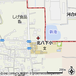 関西電力中村変電所周辺の地図