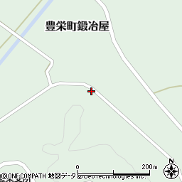 広島県東広島市豊栄町鍛冶屋285周辺の地図