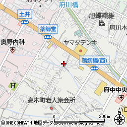 広島県府中市高木町329周辺の地図