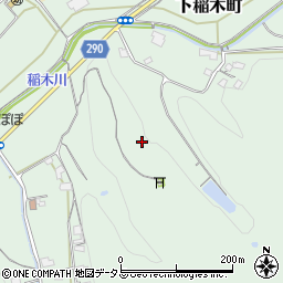 岡山県井原市下稲木町2422周辺の地図
