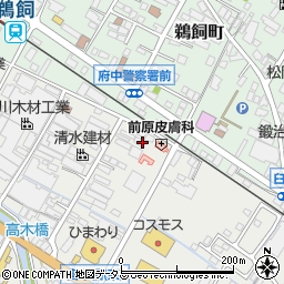広島県府中市高木町188周辺の地図
