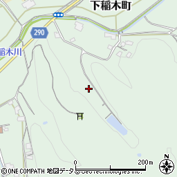 岡山県井原市下稲木町2420周辺の地図