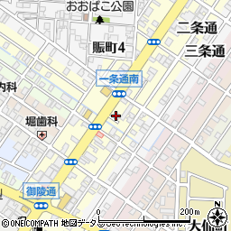 大阪府堺市堺区一条通6周辺の地図