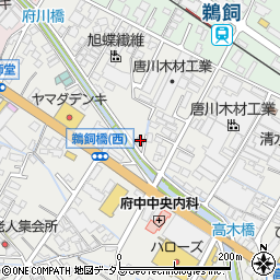 広島県府中市高木町276周辺の地図