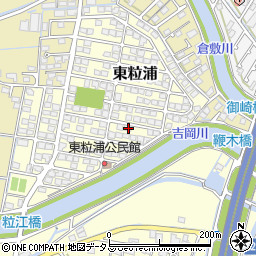 岡山県倉敷市東粒浦8-3周辺の地図