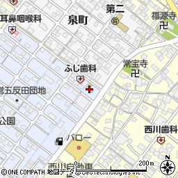 シャトレーゼ松阪店周辺の地図