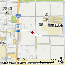 奈良県磯城郡田原本町鍵139周辺の地図