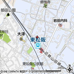 三重県松阪市大津町319周辺の地図