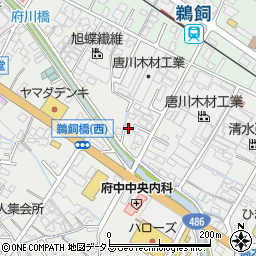 広島県府中市高木町275周辺の地図