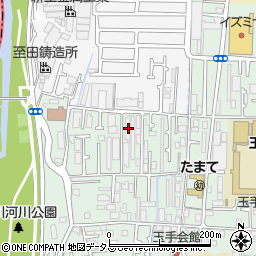 阪南グリーンハイツ　Ａ棟周辺の地図