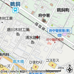 広島県府中市高木町229-1周辺の地図