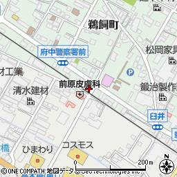 広島県府中市鵜飼町592周辺の地図