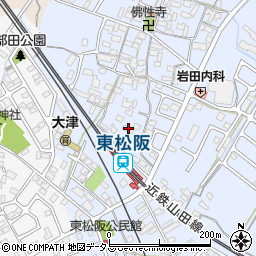 三重県松阪市大津町317周辺の地図